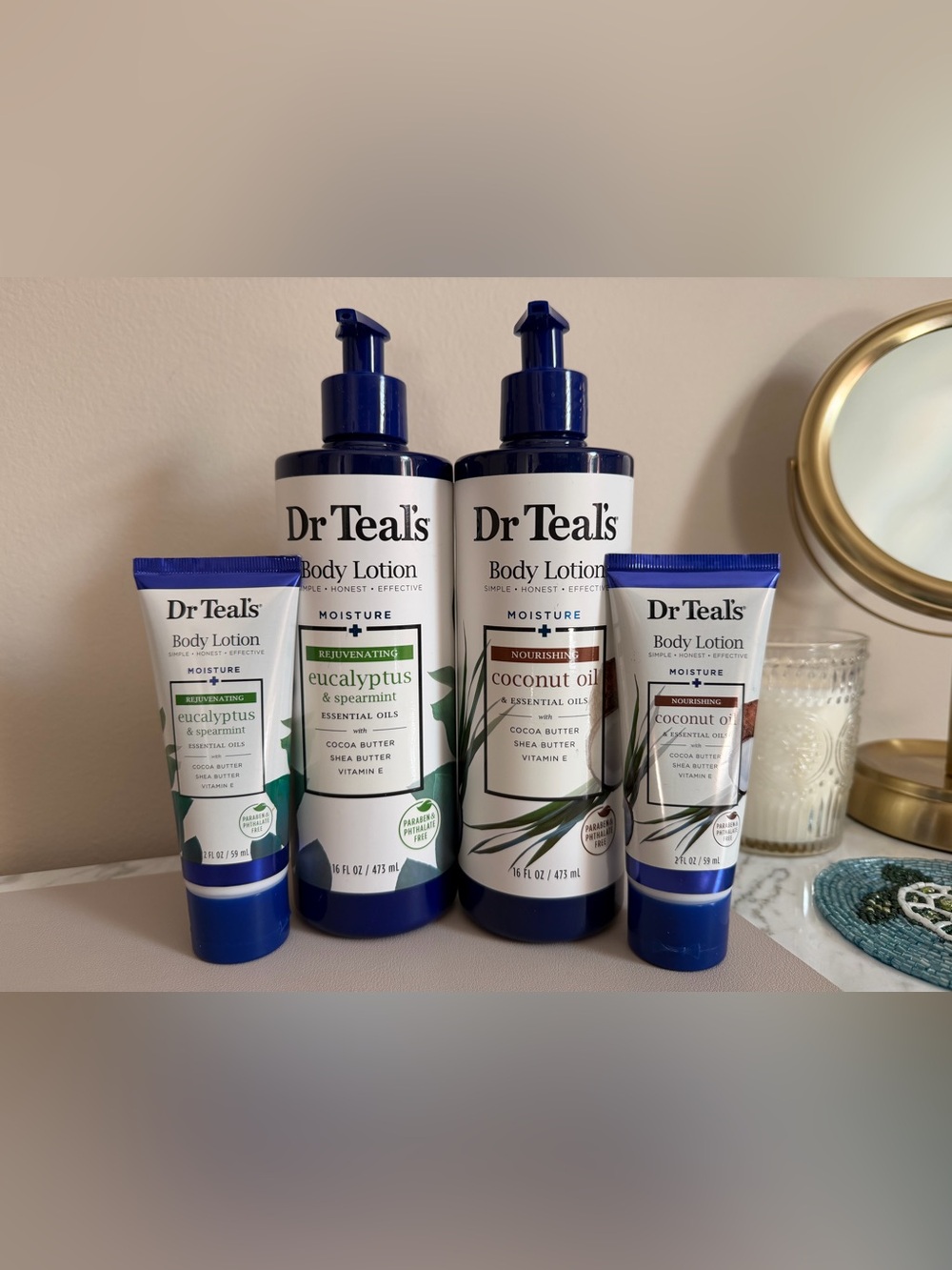 Dr Teal’s Body Lotion Set
